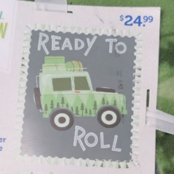 No Sew Throw‎ Kit Jeep 'Ready to Roll' - Picture 2 of 4